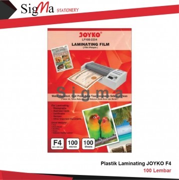 Plastik Laminating JOYKO F4 - Pak
